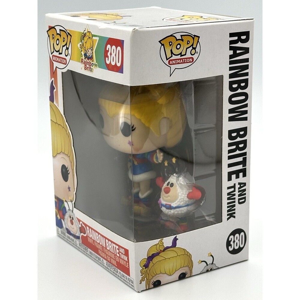 Vaulted Funko POP! #380 Animation Rainbow Brite and Twink Vinyl Figure - Picture 5 of 7